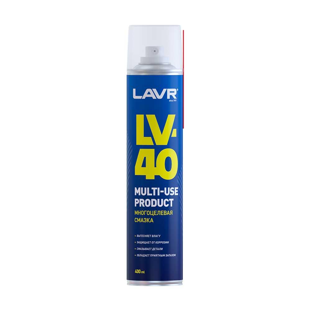 Многоцелевая смазка LV-40 LAVR Multipurpose grease LV-40 400 мл (аэрозоль). Ln1485